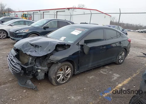 2019 Hyundai Elantra Sel из США, поврежденный, VIN 5NPD84LF1KH460212
